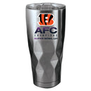 22 oz. Stainless Steel Diamond Tumbler | 2021 AFC Cincinnati Bengals