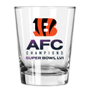 15 oz. Old-Fashioned Glass | 2021 AFC Cincinnati Bengals