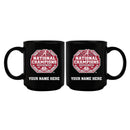 2020 NCAA Champs 11oz Personalized Black Ceramic Mug - Alabama