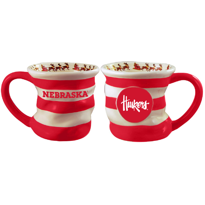 Team Color Holiday Mug | Nebraska