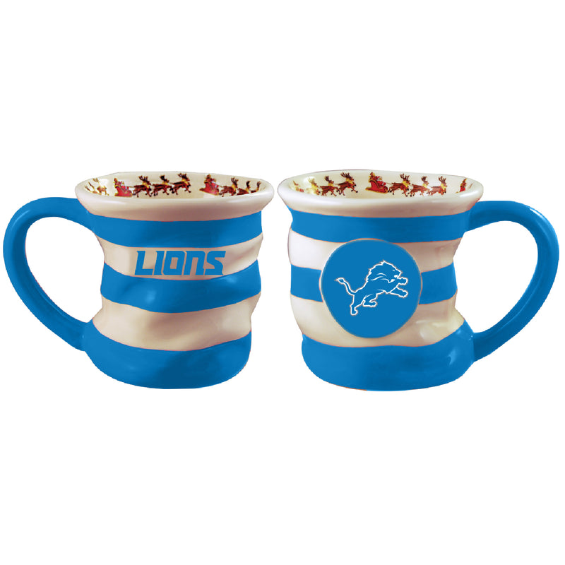 Team Color Holiday Mug | Detroit Lions